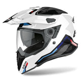  AIROH - COMMANDER FACTOR WHITE GLOSS HELMETS - SECURTEX MOTOR SL (t/a MaximoMoto)