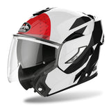  AIROH - REV 19 LEADEN RED GLOSS HELMETS - SECURTEX MOTOR SL (t/a MaximoMoto)