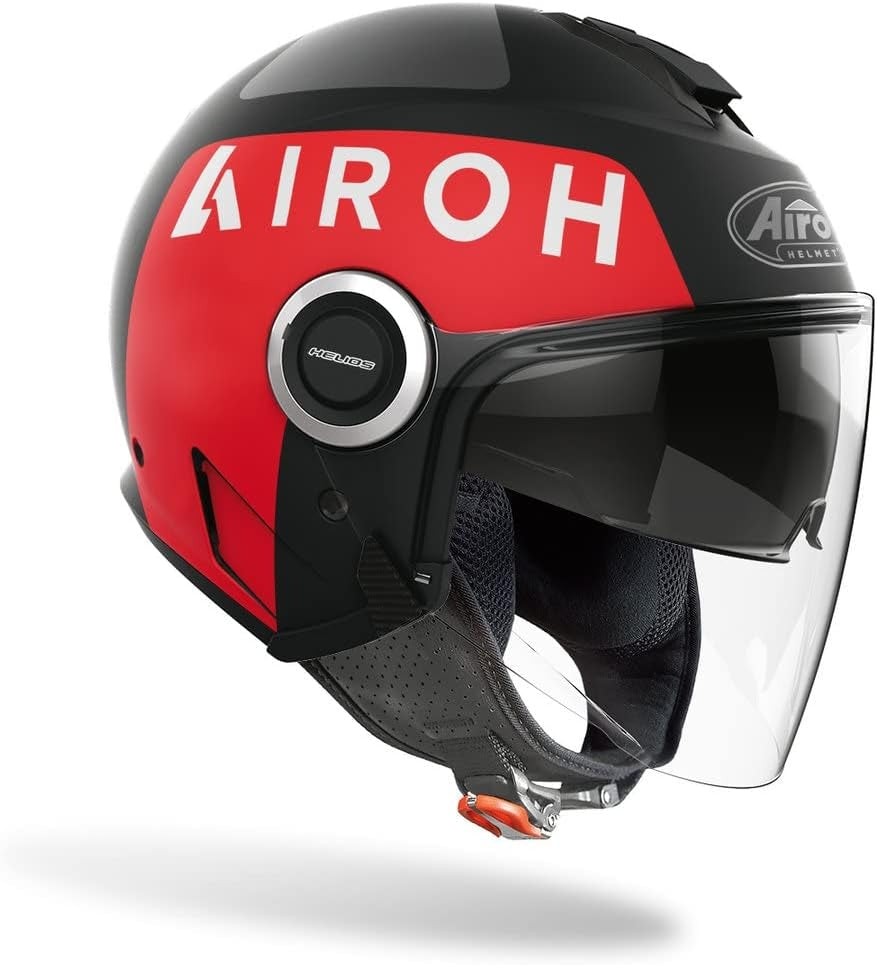  AIROH - HELIOS UP BLACK MATT HELMETS - SECURTEX MOTOR SL (t/a MaximoMoto)