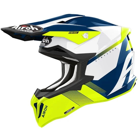AIROH - STRYCKER BLAZER YELLOW GLOSS HELMETS