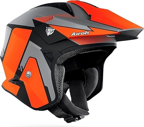  AIROH - TRR S PURE ORANGE MATT HELMETS - SECURTEX MOTOR SL (t/a MaximoMoto)