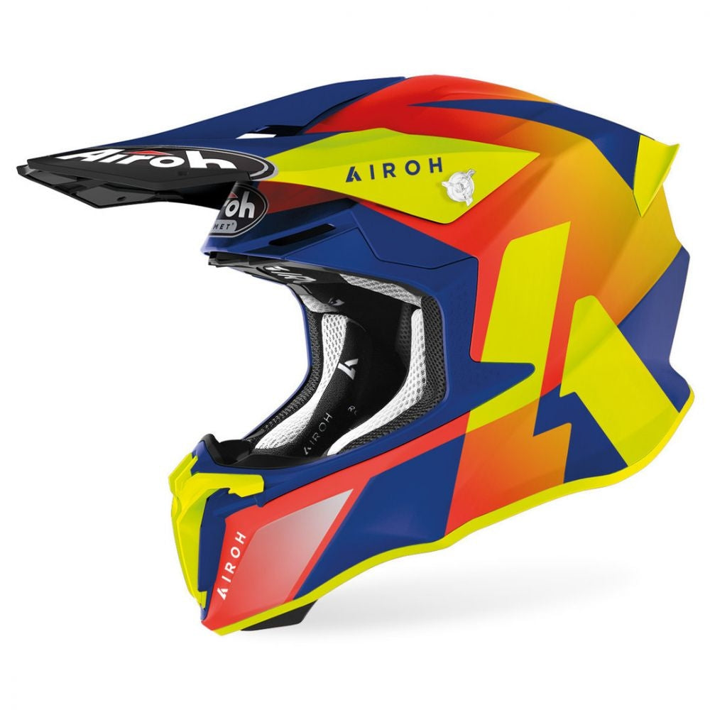 AIROH - TWIST 2.0 LIFT AZURE MATT HELMETS