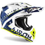 AIROH - AVIATOR ACE AMAZE BLUE GLOSS HELMETS