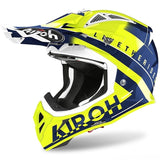  AIROH - OFF ROAD MOTORCYCLE HELMET AVIATOR ACE AMAZE GLOSS BLUE HELMETS