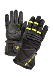 MUGENRACE PRIMO WINTTER Moto Largo Guantes Negro Amarillo Fluo
