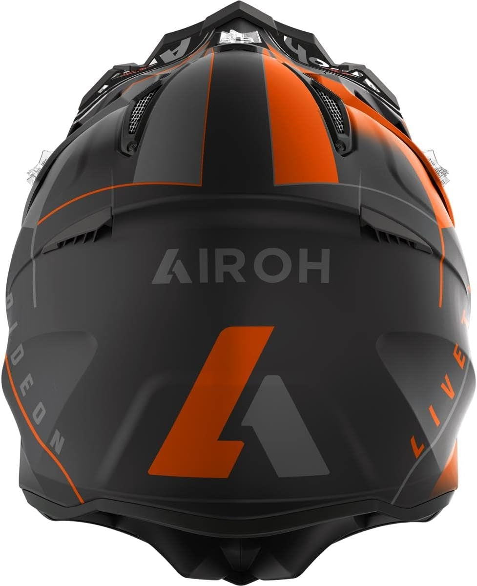 AIROH - AVIATOR ACE AMAZE ORANGE MATT HELMETS