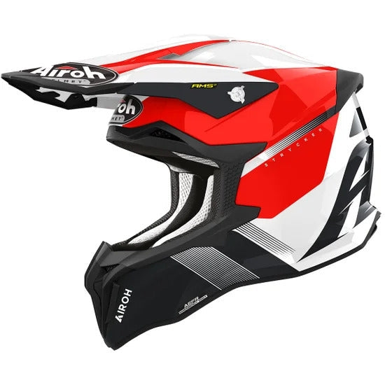 AIROH - STRYCKER BLAZER RED GLOSS HELMETS
