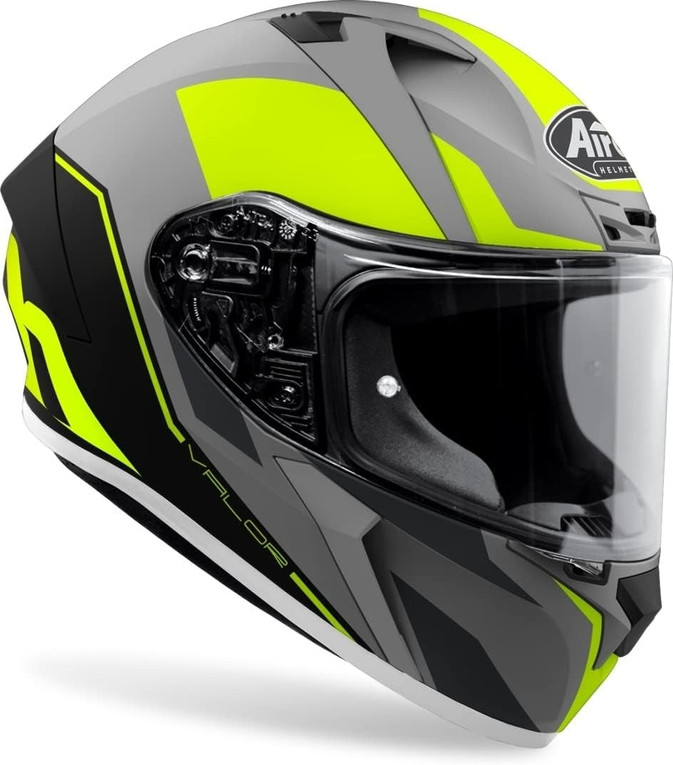  AIROH - VALOR WINGS YELLOW MATT HELMETS - SECURTEX MOTOR SL (t/a MaximoMoto)