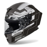 AIROH - GP550 S CHALLENGE BLACK MATT HELMETS