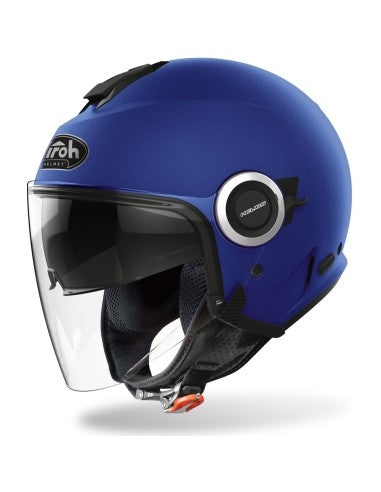  AIROH - HELIOS HELMETS COLOR BLUE MATT - SECURTEX MOTOR SL (t/a MaximoMoto)