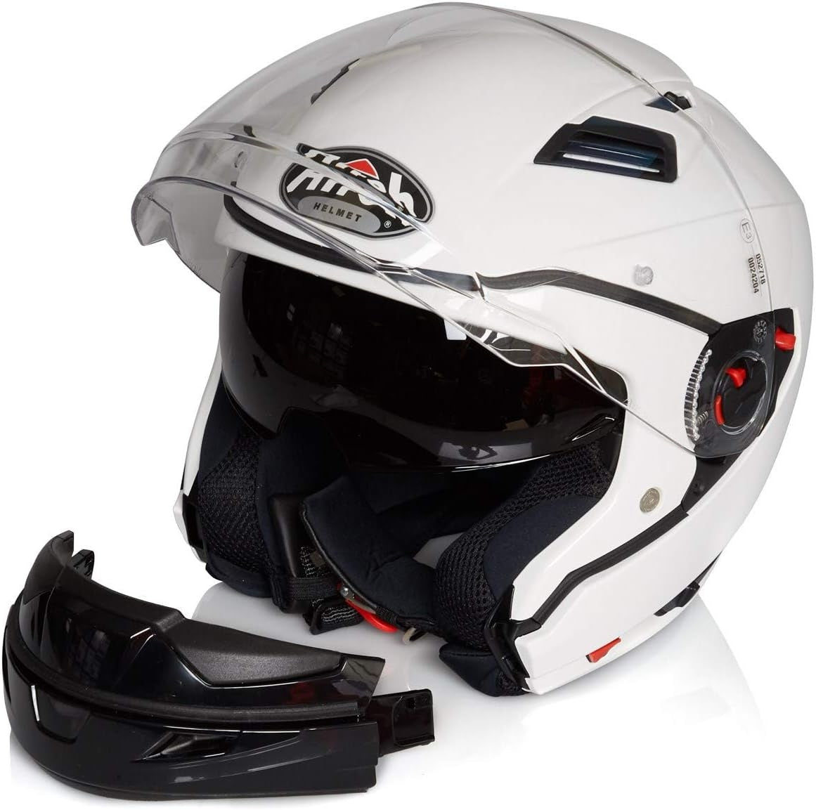  AIROH - EXECUTIVE HELMETS COLOR WHITE GLOSS - SECURTEX MOTOR SL (t/a MaximoMoto)