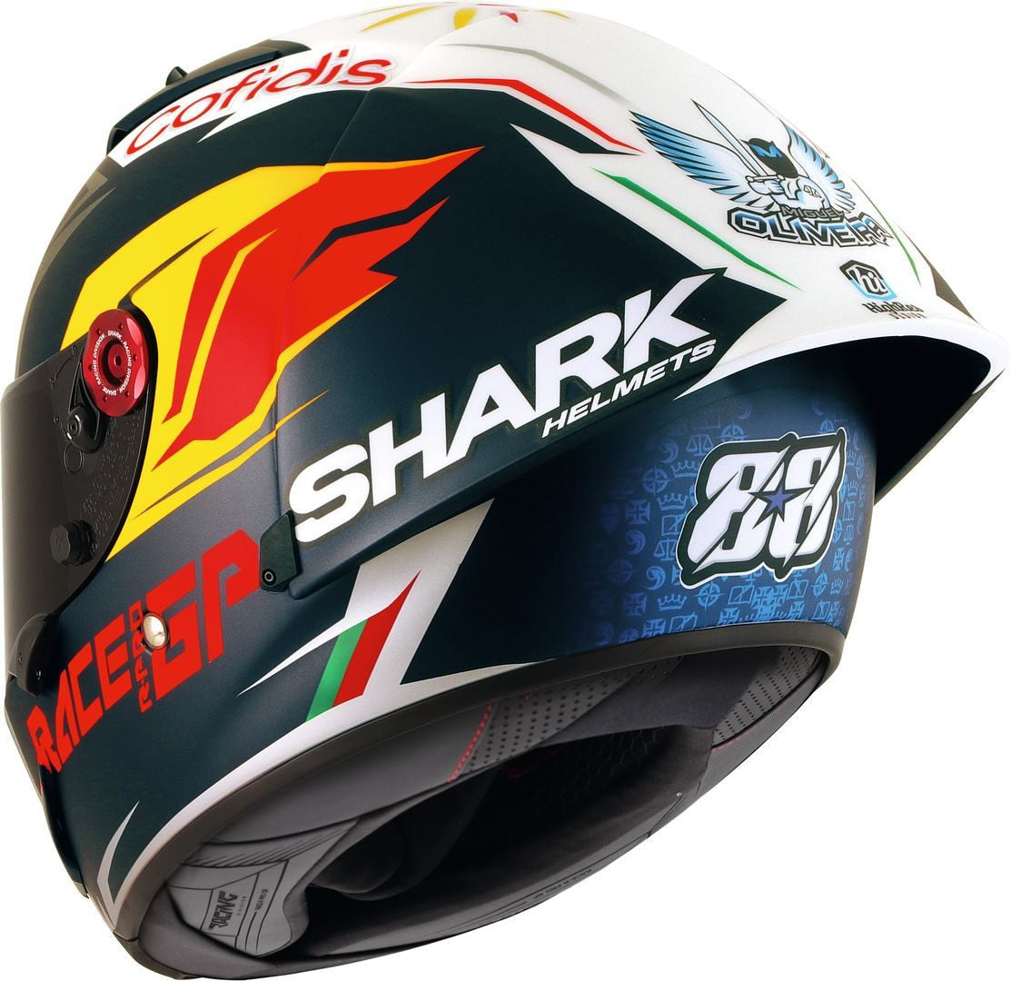  SHARK- Race-R-Pro Gp Oliveira Signature Blue Red Bull - SECURTEX MOTOR SL (t/a MaximoMoto)