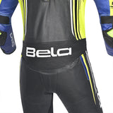 Bela Beast - 1 PC Racing leather suit - blue yellow black 