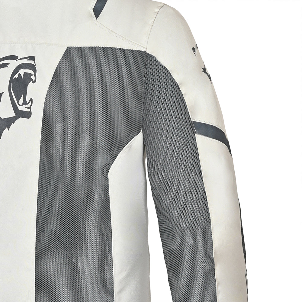 BELA Mesh Pro Man  Summer Motorcycle Jacket Grey Ice