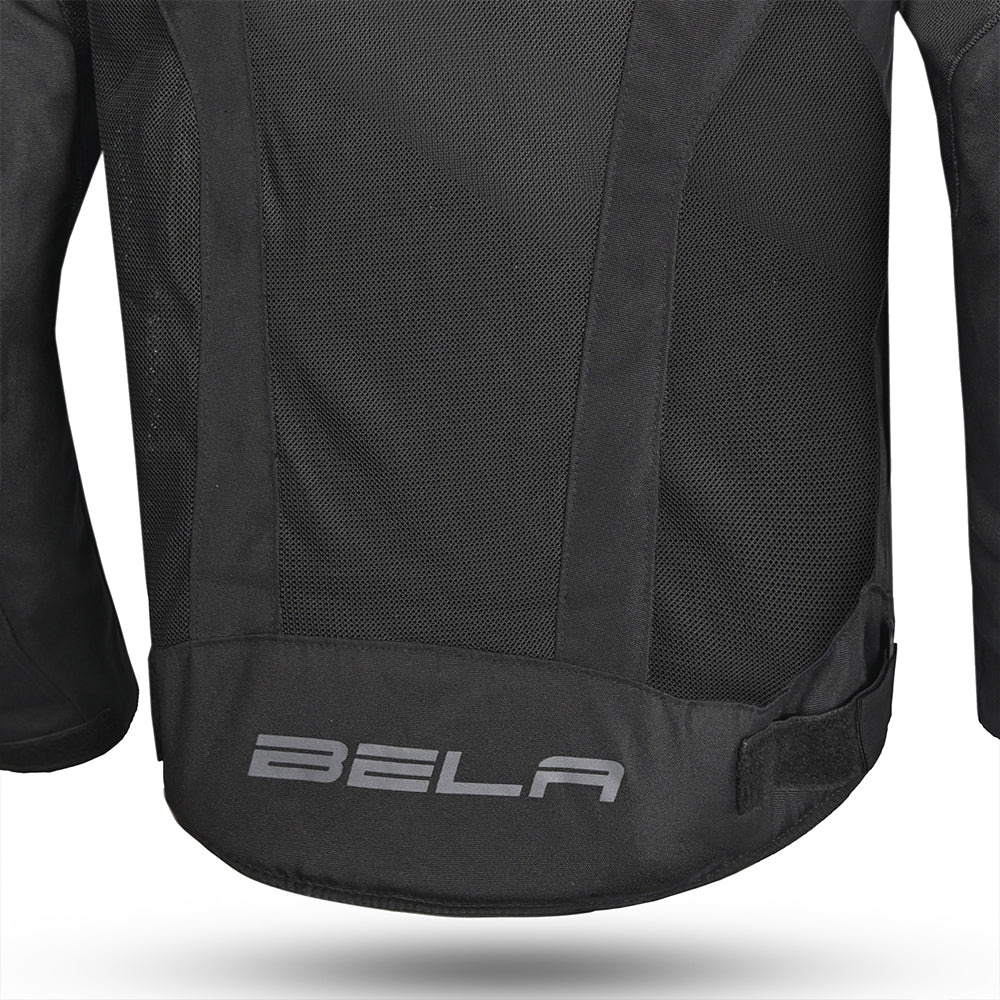 Bela Artrex Touring Textile Jacket Black Grey Fluro Yellow