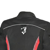 BELA Bradley Textile Motorbike Jacket Black Red