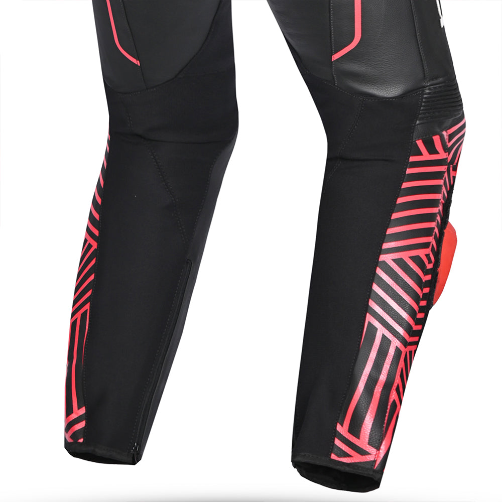 BELA-North Star 1 PC Motorcycle Racing Suit Black/White/Red
