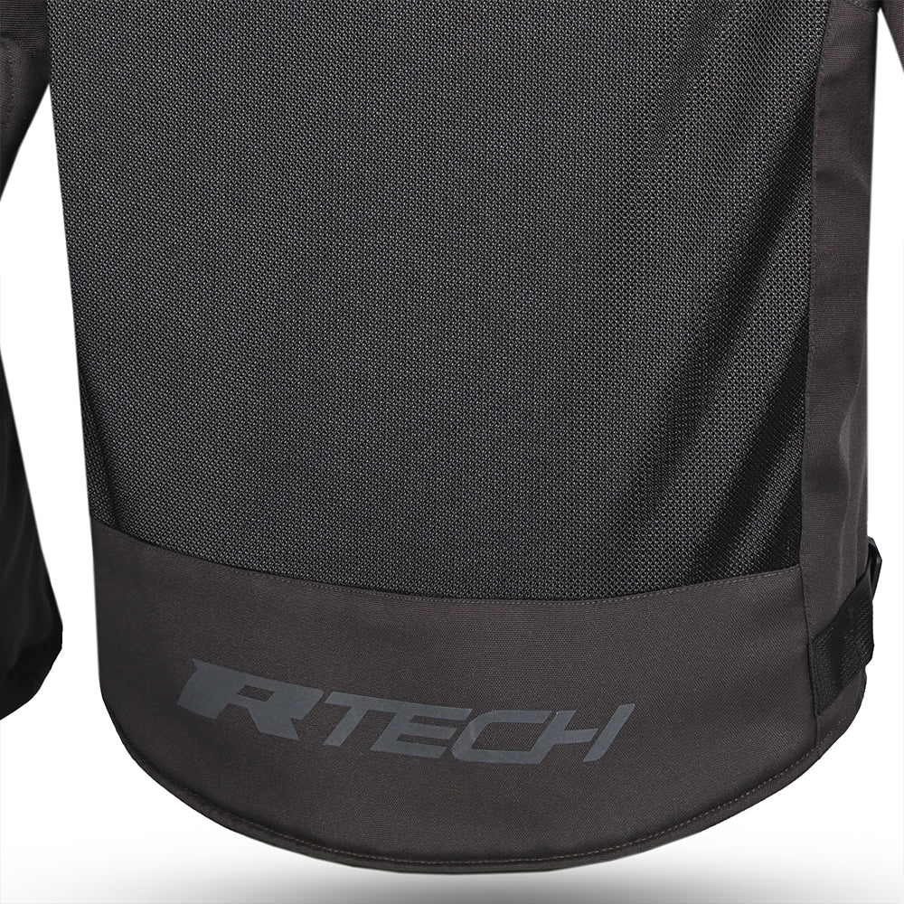 R-TECH SPIRAL MESH  MOTORCYCLE JACKETS MUD BLACK GREEN