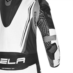 Bela Northstar  1PC Motorcycle Racing Suit Black White