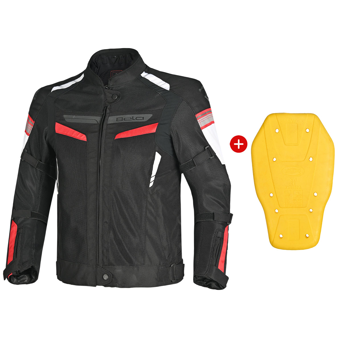 BELA Sprinter Men Motorcycle Textile Jacket Black/Red