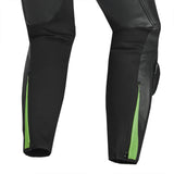 SHUA Infinity 2PC Motorcycle Racing Suit - Black Green