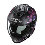 HJC I71 Niel Sports Motorcycle Full Face Helmet Blue Purple White