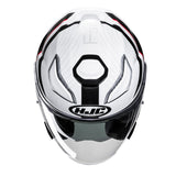 HJC F31 Naby MC3HSF Motorbike Open Face Helmet-Red
