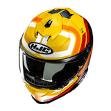 HJC I71 Viz Motorcycle Full-Face Helmet Yellow