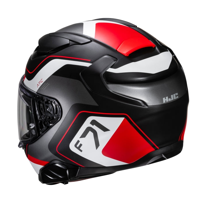 HJC F71 Arcan Sports Motorcycle Full Face Touring Helmet Red