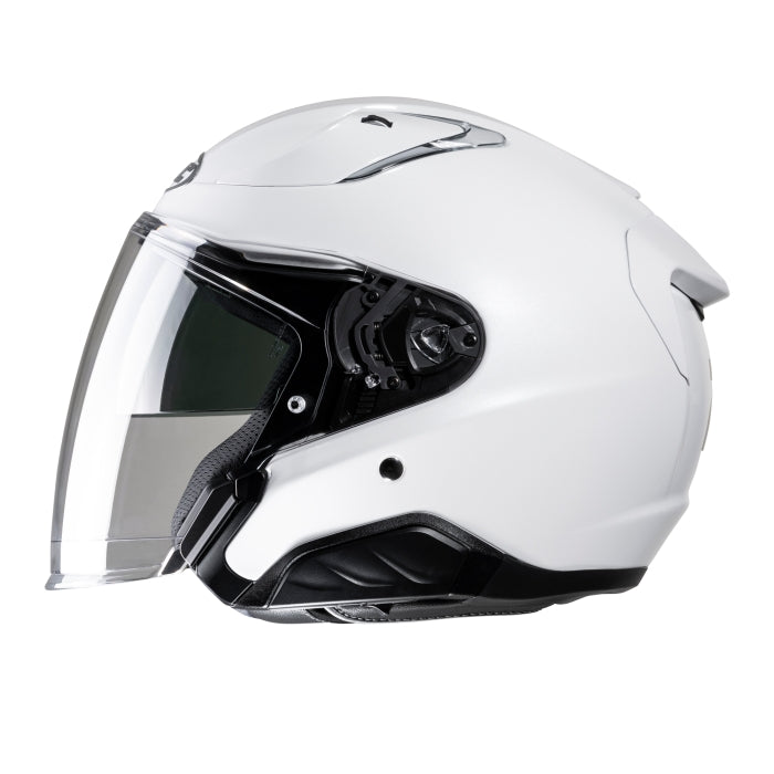 HJC RPHA 31 Plain Touring Motorcycle Open Face Helmet Pearl White