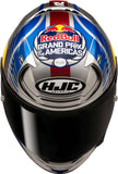 HJC RPHA 12 Red Bull Austin GP 2 Premium sport Helmet White Red Blue