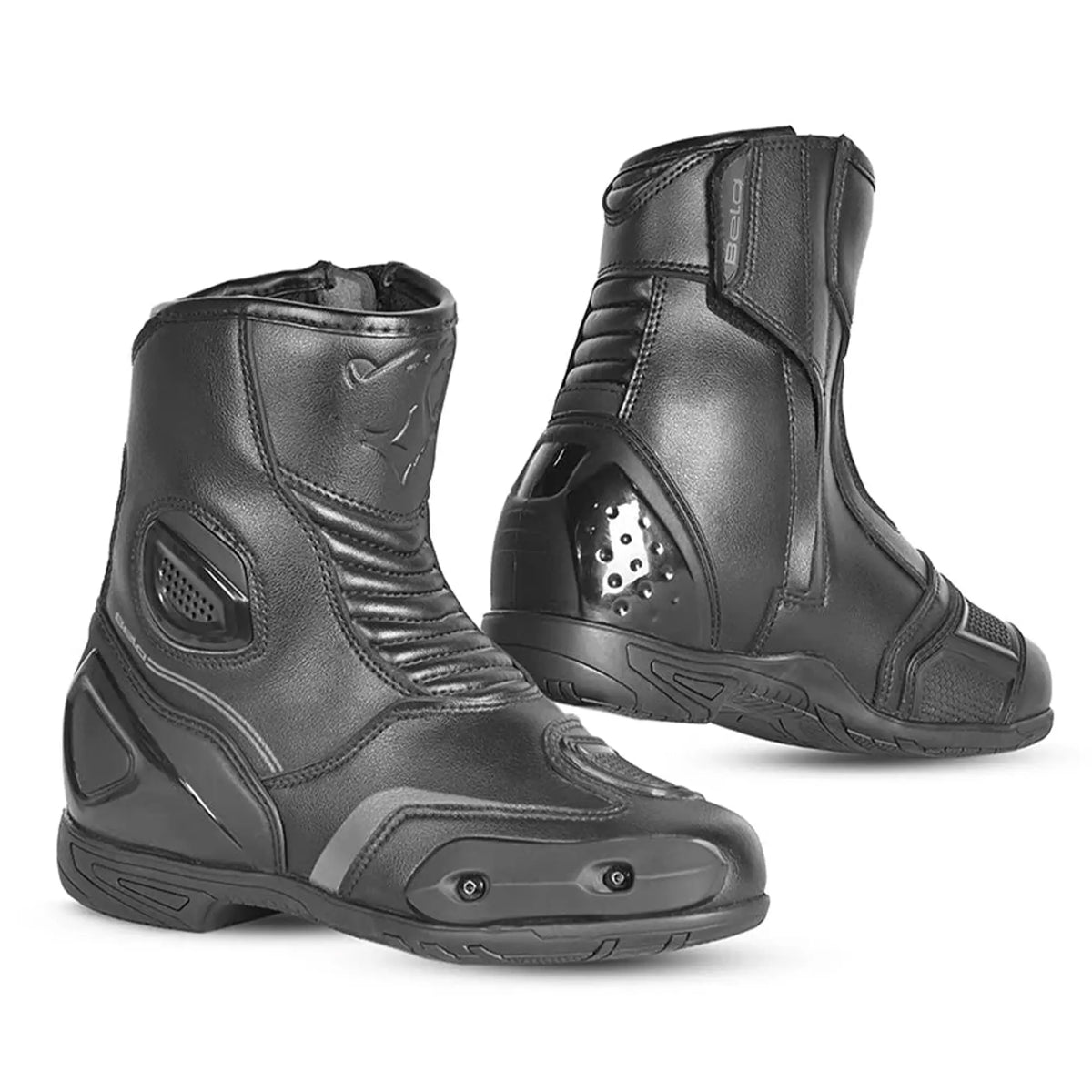 BELA Faster 2.0 Motorcycle Racing Boots Black