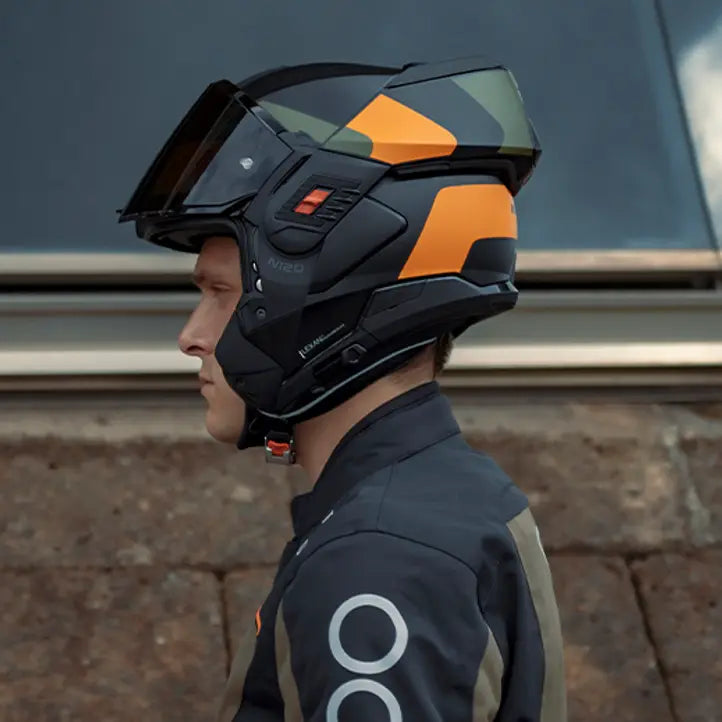 NOLAN OMOCROMO 345 MODULAR MOTORBIKE HELMET