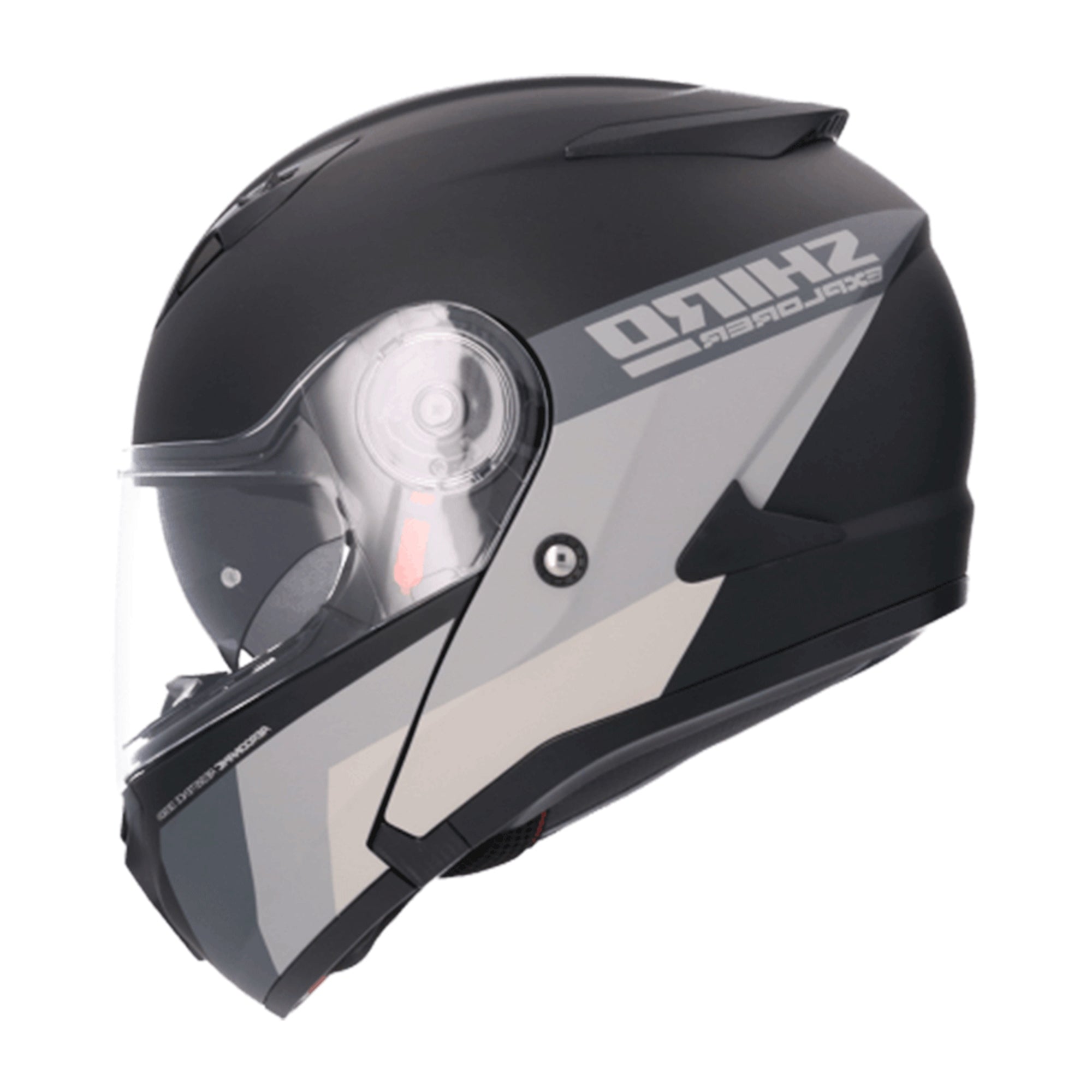 Shiro Explorer Maverick Modular Helmet Titanium Mate 