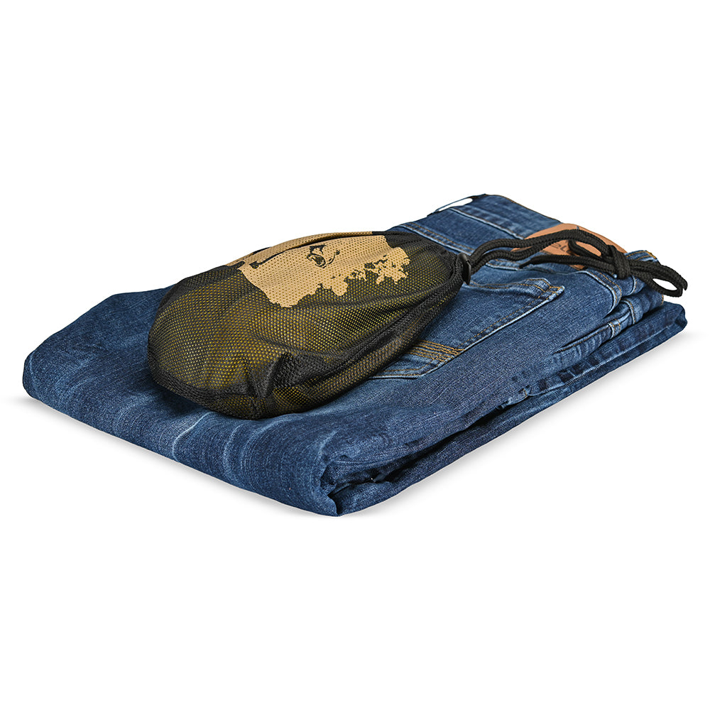 BELA RIO PANTALON DE HOMBRE DENIM JEANS 34L TIE & DYE AZUL 