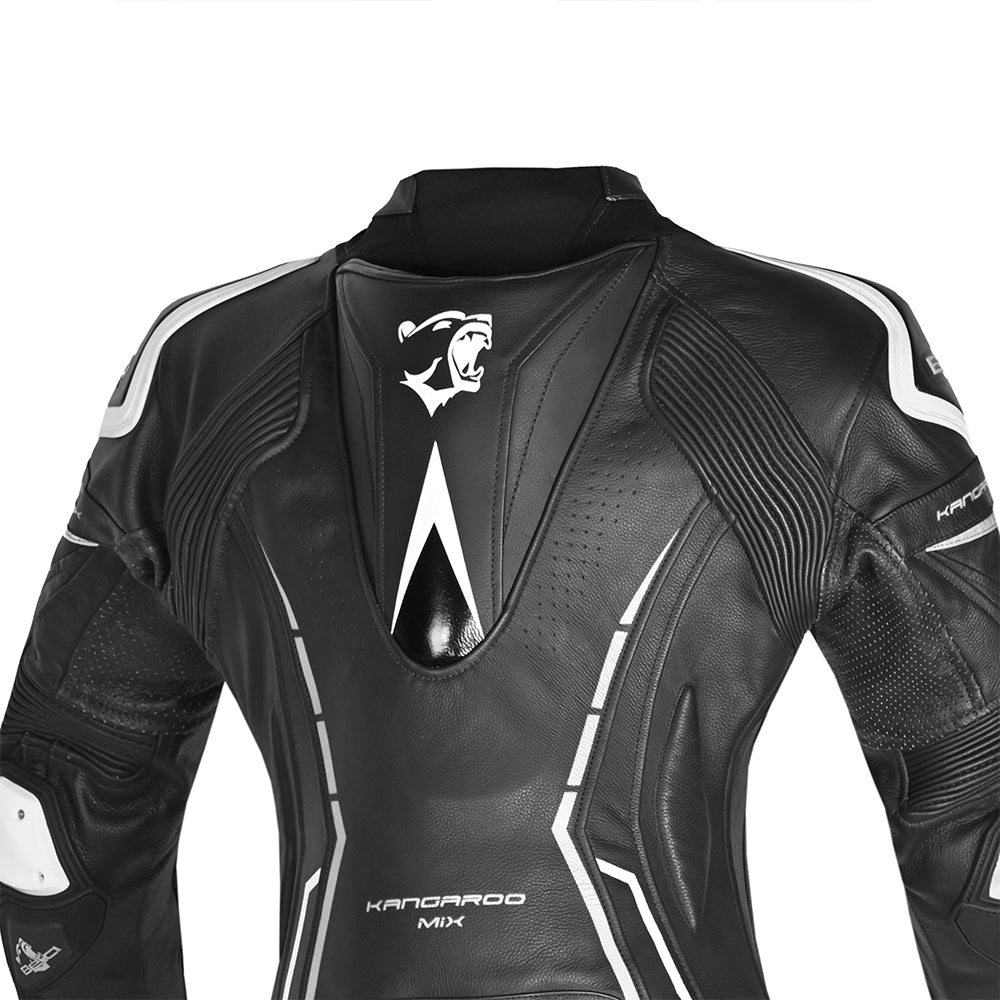 BELA Rocket Ladies 2 PC Motorcycle Racing Suit Black White 