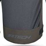 R-Tech Spiral Mesh Motorcycle Touring Jacket Mud Grey Red images