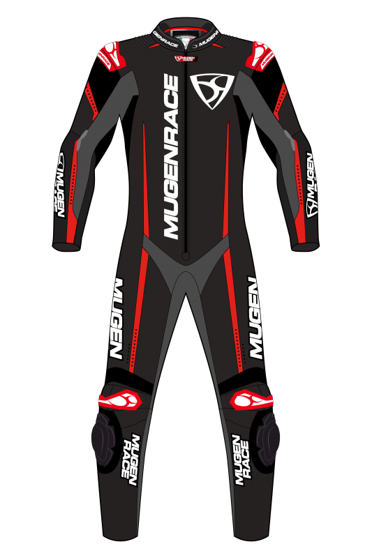 MUGENRACE LS1 MNR-1901 Assassino Traje Cuero Niño Negro Blanco Rojo 