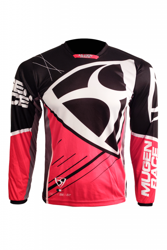 MUGENRACE CR-MNR-2492 HEMY CRUZ JERSEY NEGRO ROJO