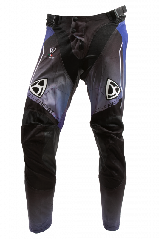 MUGENRACE CR-MNR-2495 TUMY CRUZ PANTALONES NEGRO AZUL