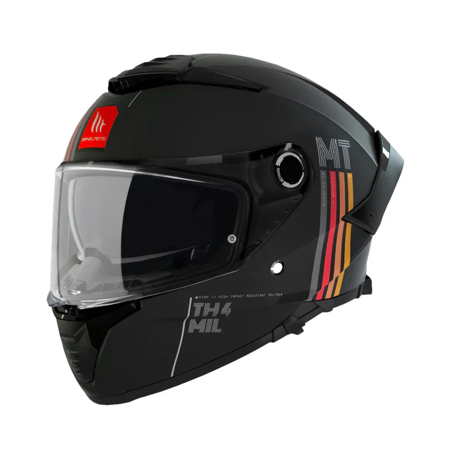  MT Thunder 4 Sv Mil A11 Full Face Motorcycle Touring Helmet Matte - SECURTEX MOTOR SL (t/a MaximoMoto)