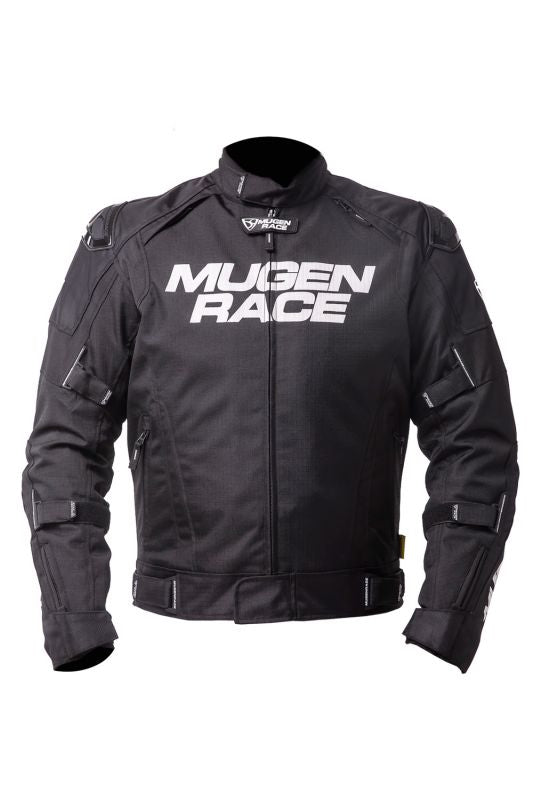 MUGENRACE ROMANO Hombre Moto Textil Chaqueta Negra