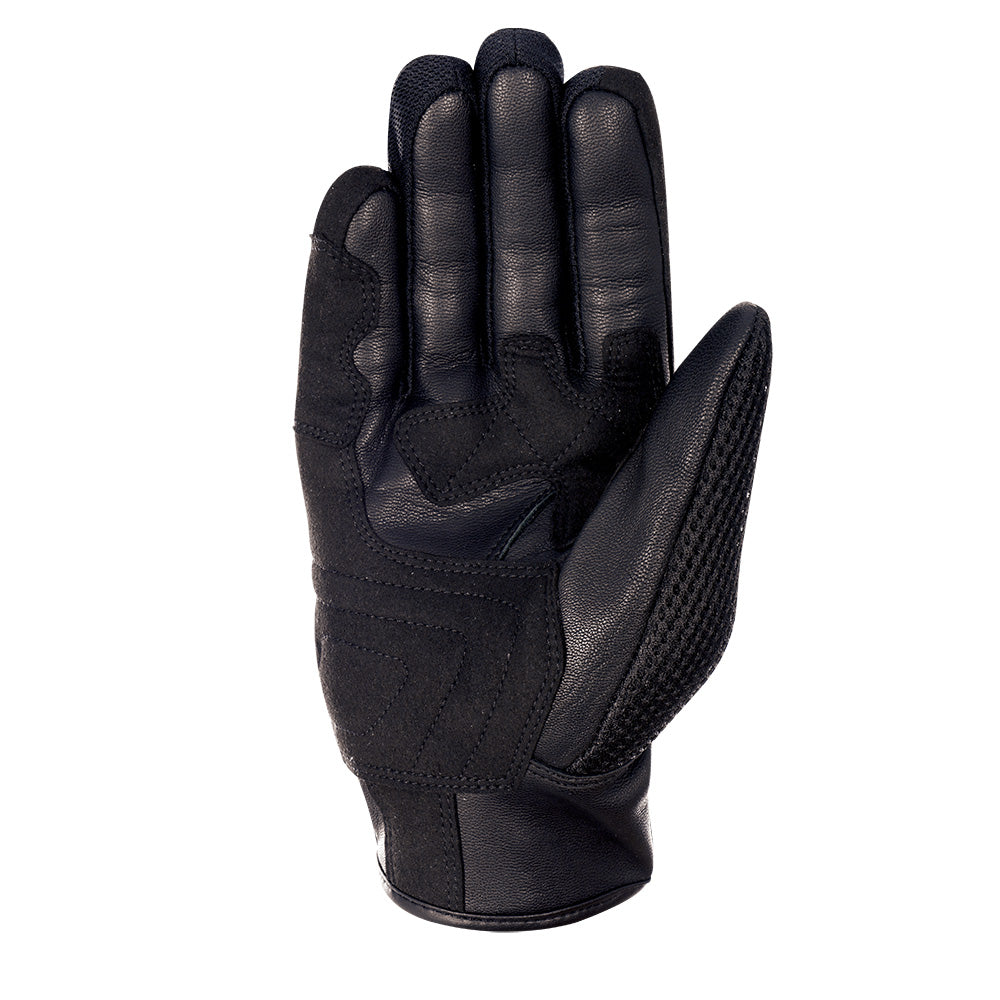 Oxford Brisbane Air Men Summer Riding Gloves Charcoal & Black 