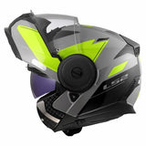 LS2 FF902 Scope II Modular Motorcycle Helmet Duria Grey H.V Yellow