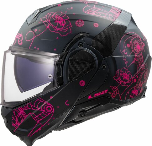 LS2 FF910 ADVANT II TOURING MOTORCYCLE FLIP FRONT HELMET