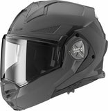 LS2 FF901 ADVANT X SOLID MOTORCYCLE MODULAR HELMET NARDO GREY
