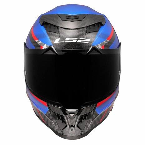 LS2 FF807 Dragon Trax Touting Motorcycle Full Face Helmet Blue Red