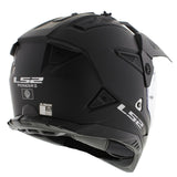 LS2 MX702 PIONEER II ADVENTURE MOTORCYCLE HELMET MATT BLACK