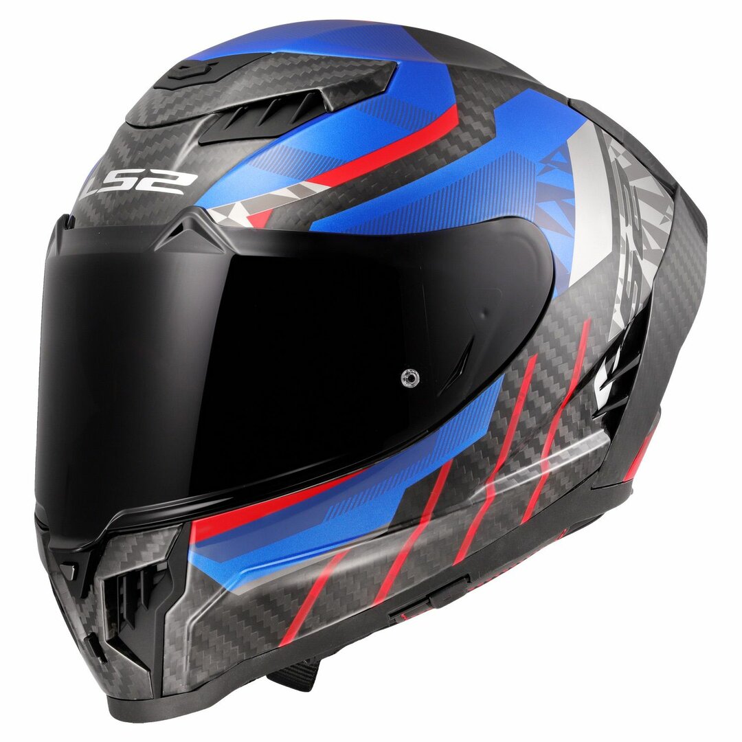 LS2 FF807 Dragon Trax Motorcycle Helmets Blue maximomoto.uk!