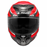 LS2 FF807 Dragon Trax Sports Motorcycle Full Face Helmets Red
